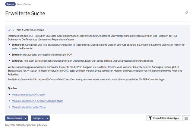 KI-generierter Text zum Suchbegriff PDF-Layout