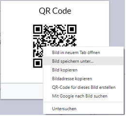 QR-Code enfügen
