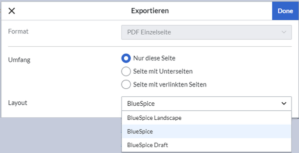 konfigurationseinstellungen