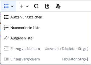 Strukturoptionen der in dieser Zelle beschriebenen Optionen