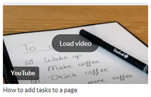 Stift und Zettel mit einer fiktiven englischen "To-do"-Liste zum Tagesablauf