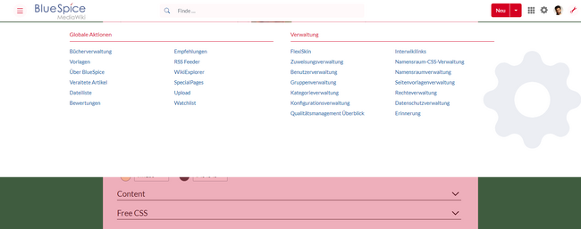 screenshot megamenü