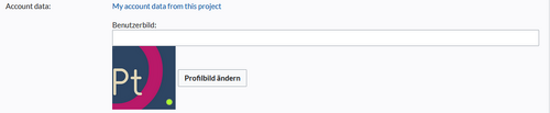 Screenshot: Profilbild