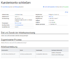 Vorlage Arbeitsanweisung