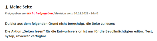Berechtigungsfehler PDF Export