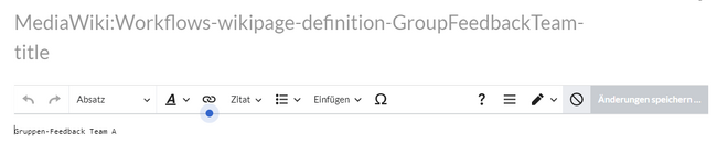 Titel angeben