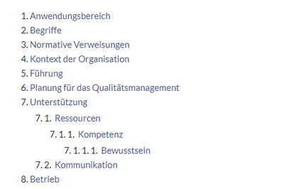 Kapitelnavigation des eingebetteten Buches