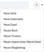 Importieren-Schaltfläche